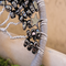 black hematite chip and star details 
